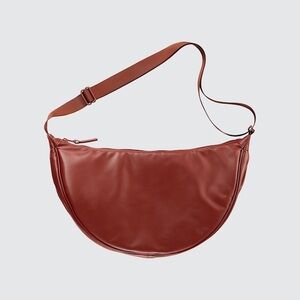 Uniqlo x Clare Waight Keller Faux Leather Round Shoulder Bag